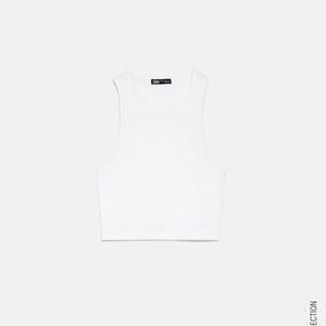 SOLD NWT Zara Limitless Contour Halter Crop